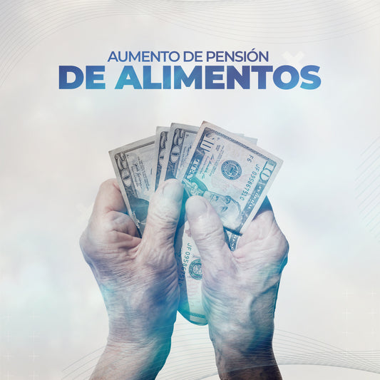 Aumento de pensión de alimentos